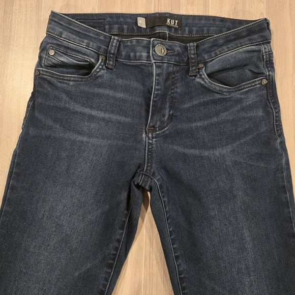 Kut From The Kloth Jeans Women's Sz. 4 Blue Skinny Leg Denim Pants ~29" Inseam - Picture 1 of 14